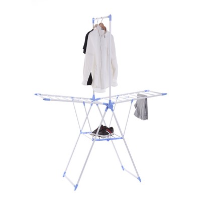 2018 Butterfly Shape Heavy Duty Folding Hanging Laundry Clothes Drying Rack Airer For Clothes