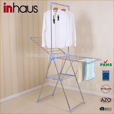 Multifunctional Adjustable Style and Stainless steel hanging folding balcony plastic radiator clothes drying rack manufacturer